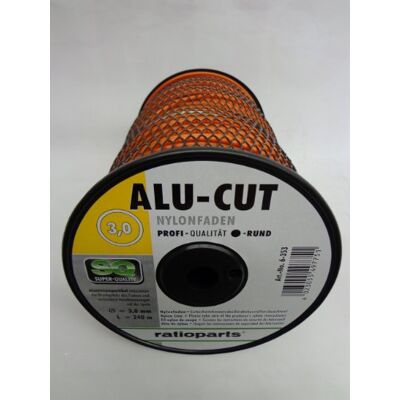 Ratioparts Maaidraad ALUCUT 3,0 mm 240 m trimmerdraad rond nylondraad Ratioparts Maaidraad ALUCUT 3,0 mm 240 m trimmerdraad rond nylondraad