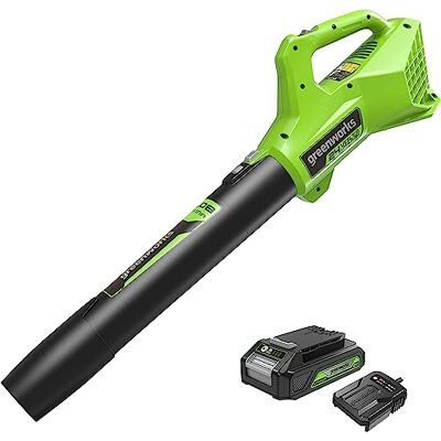 Greenworks G24ABIIK2 Accu Axiaal Bladblazer, 145 km/u, 9,08 m³/min 24V Accu & Lader, 3 Jaar Garantie Greenworks G24ABIIK2 Accu Axiaal Bladblazer, 145 km/u, 9,08 m³/min 24V Accu & Lader, 3 Jaar Garantie