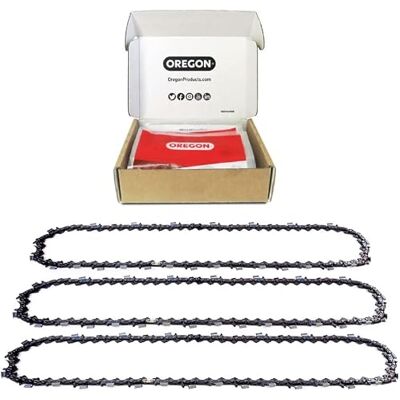 Oregon V81 PowerCut kettingzaag ketting 3-pack voor 20-inch bar -81 aandrijfschakels geschikt voor verschillende Stihl kettingzagen Oregon V81 PowerCut kettingzaag ketting 3-pack voor 20-inch bar -81 aandrijfschakels geschikt voor verschillende Stihl kettingzagen