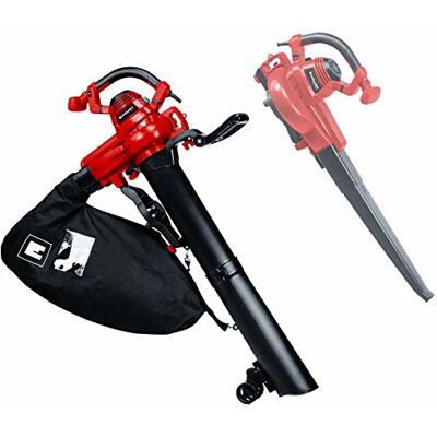 Einhell Elektrische Bladblazer GC-EL 3000 E (3.000 W, zuig-/blaasfunctie, verstelbare extra handgreep, 45 L-opvangzak, straalluchtstroom 300 km/u, max. zuigcapaciteit 840 m³/u) Einhell Elektrische Bladblazer GC-EL 3000 E (3.000 W, zuig-/blaasfunctie, verstelbare extra handgreep, 45 L-opvangzak, straalluchtstroom 300 km/u, max. zuigcapaciteit 840 m³/u)