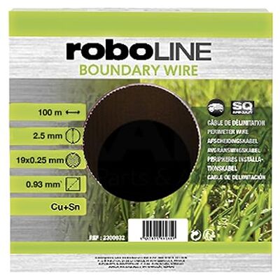 Ratioparts RoboLine Premium Koper begrenzingsleiding voor robotmaaiers voor alle gangbare modellen Ratioparts RoboLine Premium Koper begrenzingsleiding voor robotmaaiers voor alle gangbare modellen