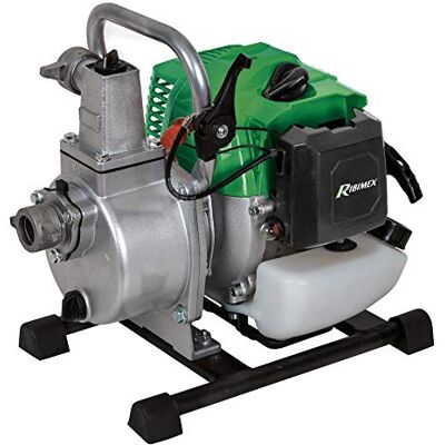 Ribimex PRMPP043 draagbare motorpomp 42,7 cc, groen/grijs/zwart, 8 m3/h Ribimex PRMPP043 draagbare motorpomp 42,7 cc, groen/grijs/zwart, 8 m3/h