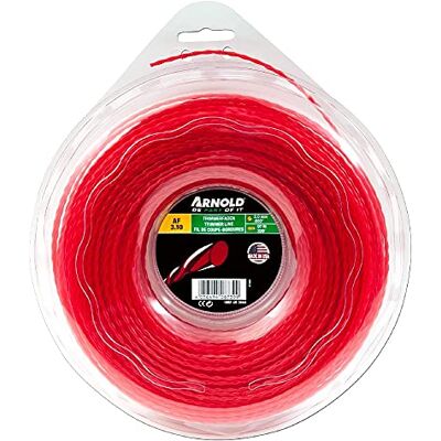 ARNOLD 1082-U5-2098 trimmerdraad AF 3,10, 2,0 mm x 97,5 m, rood, rond, gedraaid ARNOLD 1082-U5-2098 trimmerdraad AF 3,10, 2,0 mm x 97,5 m, rood, rond, gedraaid