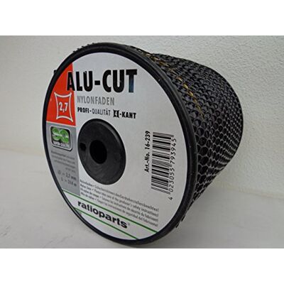 Ratioparts Maaidraad ALUCUT 2,7 mm 214 m trimmerdraad 4-kant nylondraad Ratioparts Maaidraad ALUCUT 2,7 mm 214 m trimmerdraad 4-kant nylondraad