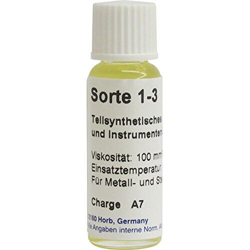 Werner Stehr Olie voor horloges, zakhorloges, soort 1-3 horloge- en instrumentenolie 3,5 ml