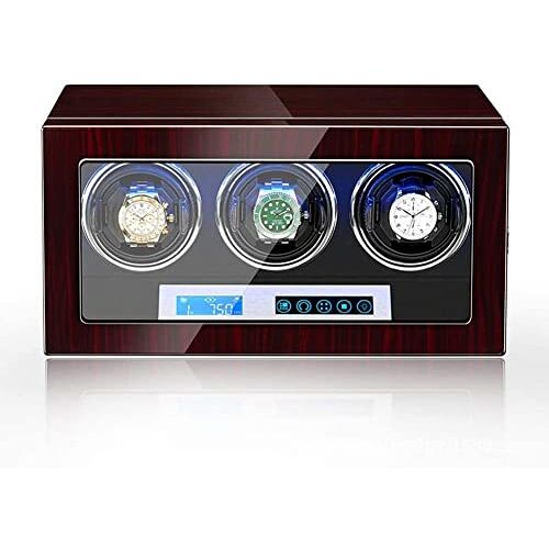 NATWEE Horloge automatische horlogeopwinder, polshorloge-opwinddoos Horloges opbergdoos met stille Mabuchi-motor en 15 rotatiemodi voor de meeste polshorloges It's so kind of you