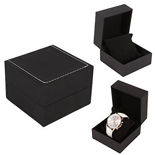 Aoutecen Reizen Horloge Opbergtas, Draagbare Sieraden Houder Horloge Organizer Box Gift Display Box voor Vriendje Vriendin Verjaardag Verjaardag