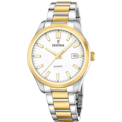Festina Herenhorloge Analoog van Roestvrij Staal 316l Meerkleurig Festina Herenhorloge Analoog van Roestvrij Staal 316l Meerkleurig
