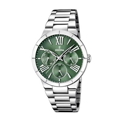 Festina Dameshorloge Analoog van Roestvrij Staal 316l Zilverkleurig Festina Dameshorloge Analoog van Roestvrij Staal 316l Zilverkleurig
