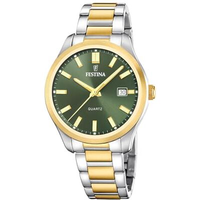 Festina Herenhorloge Analoog van Roestvrij Staal 316l Meerkleurig Festina Herenhorloge Analoog van Roestvrij Staal 316l Meerkleurig