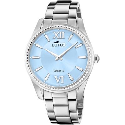 Lotus Horloge Voor Dames 18898/B Bliss Grijs zilver 316l roestvrij staal case Grijs zilver316l roestvrij staal armband Lotus Horloge Voor Dames 18898/B Bliss Grijs zilver 316l roestvrij staal case Grijs zilver316l roestvrij staal armband