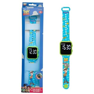 Lexibook , Toy Story, Kinder Digitale Horloge, Verstelbare Band, 12/24U Weergave, Lichtgewicht Ontwerp, Alarmfunctie, Blauw/Groen, DMW060TSLXB Lexibook , Toy Story, Kinder Digitale Horloge, Verstelbare Band, 12/24U Weergave, Lichtgewicht Ontwerp, Alarmfunctie, Blauw/Groen, DMW060TSLXB