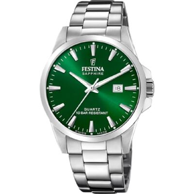 Festina Swiss Made Horloge Automatisch Heren van Roestvrij Staal 316l Festina Swiss Made Horloge Automatisch Heren van Roestvrij Staal 316l