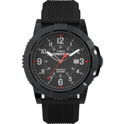 Timex Heren analoog kwartshorloge met een siliconen armband Expedition North Ridge Timex Heren analoog kwartshorloge met een siliconen armband Expedition North Ridge