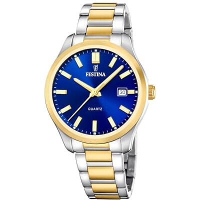Festina Herenhorloge Analoog van Roestvrij Staal 316l Meerkleurig Festina Herenhorloge Analoog van Roestvrij Staal 316l Meerkleurig