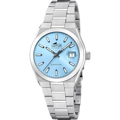 Lotus Horloge Automatisch Heren van Roestvrij Staal 316l Zilverkleurig Lotus Horloge Automatisch Heren van Roestvrij Staal 316l Zilverkleurig