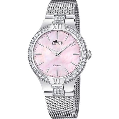 Lotus Horloge Voor Dames 18894/B Bliss Grijs zilver 316l roestvrij staal case 316l roestvrij staal armband Lotus Horloge Voor Dames 18894/B Bliss Grijs zilver 316l roestvrij staal case 316l roestvrij staal armband
