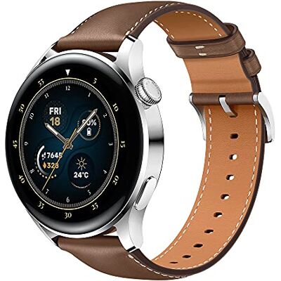 Huawei WATCH 3 Classic - Bruin Lederen - Smartwatch Huawei WATCH 3 Classic - Bruin Lederen - Smartwatch