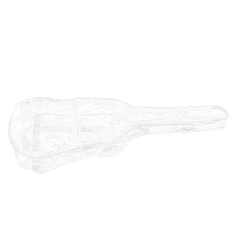 BESTonZON Beschermende Gitaar Case Gitaar Tas Voor Akoestische Gitaar Universele Gitaar Case Clear Gitaar Case Basgitaar Tas Gitaar Case Voor Akoestische Gitaar Gitaren Gig Bag Kind Pvc