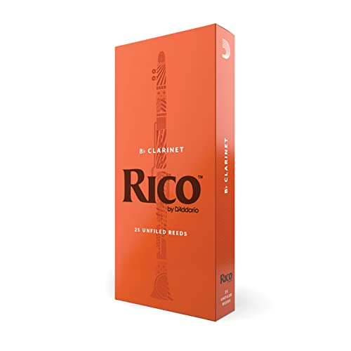 Rico 3.0 Kracht Riet voor Bb Klarinet (Pack van 25)