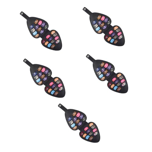 TOYANDONA 5 Sets plectrum draagbare gitaar snaarinstrument onderdelen gitaren basgitaar gitaar accessoire benodigdheden voor gitaaroptredens muziekinstrument pluk zak opbergzak kies pu