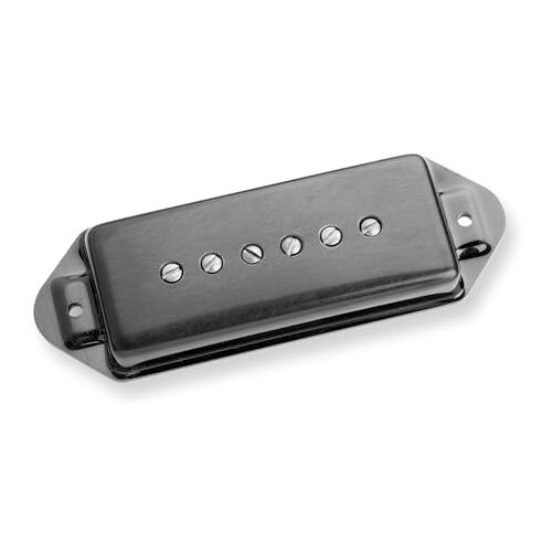 Seymour Duncan SANT-P90DE B BLK Antiquity PU Dog-Ear P90 Bridge