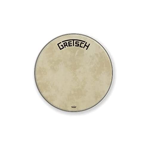 Gretsch Bassdrum head, Bassdrum vel, Fiberskyn 24", GRDHFS24B