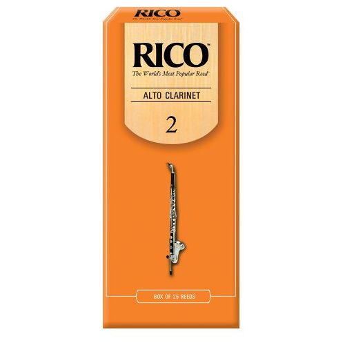 Rico 2.0 Kracht Riet voor Alt Klarinet (Pack van 25)