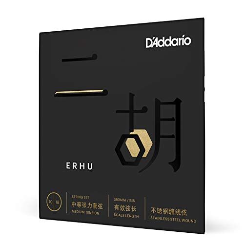 D'Addario D 'Addario ERHU01 Medium Tension 10-18 Erhu Instrument snaren