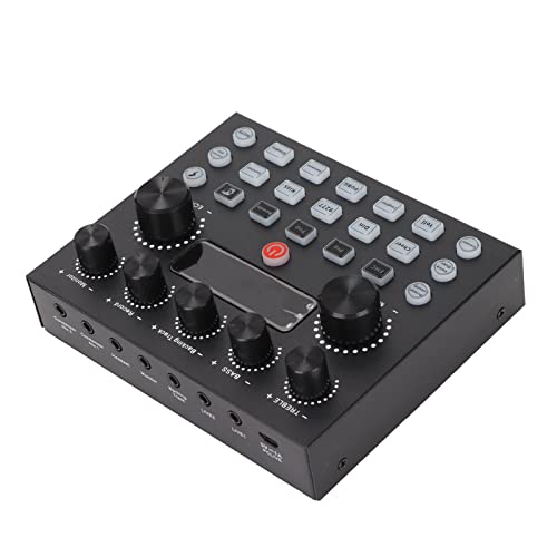 SHYEKYO DJ-mixer, 16-bits plug-and-play-geluidsmixer Dual Channel Externe installatie Ondersteunt One Key Mute voor gaming voor pc