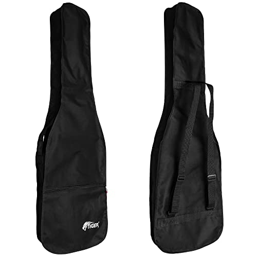 TIGER GGB7-FBS 4/4 Size Basgitaar tas, Zwart