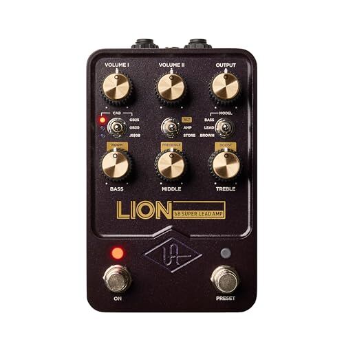 Universal Audio UAFX Lion ‘68 Super Lead Amp Effectpedaal