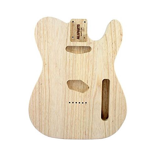 Allparts TBAO Swamp Ash Body voor Tele Ongelakt, vervanging en kleine onderdelen voor elektrische gitaar