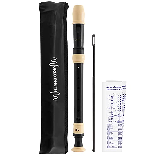 World Rhythm Descant Recorder – Black & Ivory School Recorder door