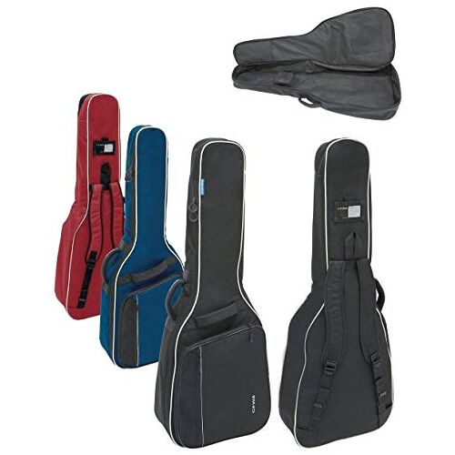 Gewa Gitaar Gig Bags Economy 12mm Klassiek Klassiek 1/2 rood