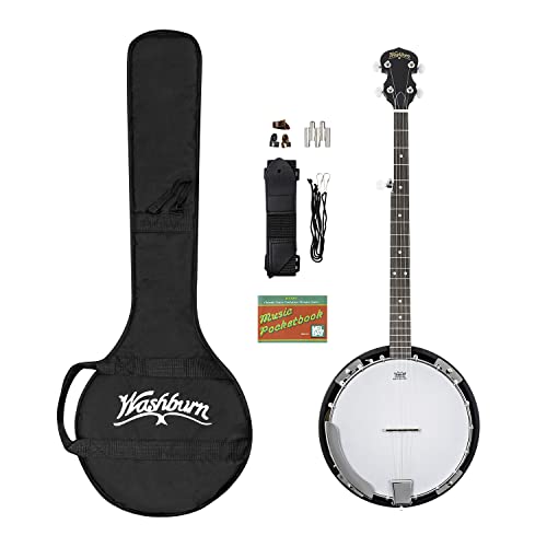 Washburn B8 K-a Banjo Pack natuur