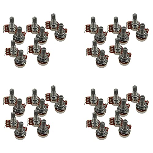 Daconovo Gitaar Potentiometer B500K basgitaar potentiometer (Pack van 40 stuks)