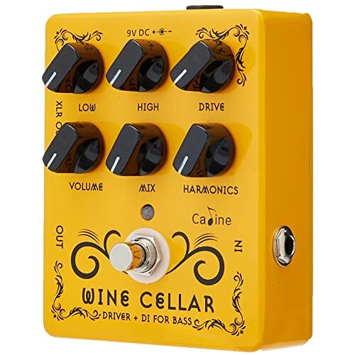 Caline ® CP60 CP-60 Wine Cellar Bass Drive & DI effectpedaal, NA