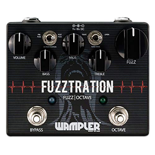 Wampler Fuzztration Fuzz & Octave Gitaar Effecten Pedaal