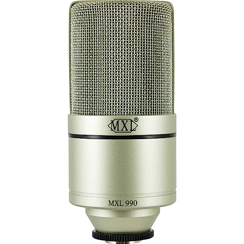 MXL 990 condensatormicrofoon, zilver