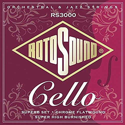 Rotosound snaren voor cello, cello professionele set medium RS3000