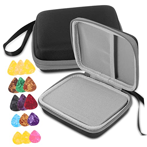 KJHBV 1 Set Gitaar Pick Tas Gitaar Pick Houderc Case Snaarinstrument Picks Plectrums Tas Draagbare Pick Voor Gitaar Plastic Gitaar Plectrums Gitaar Pick Container Opbergtas