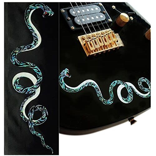 Inlaystickers Inlay Sticker Sticker voor Gitaar & Bas Twisted Snake