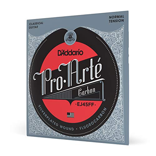 D'Addario Gitaarsnaren concertgitaar   akoestische gitaar   akoestische gitaarsnaren   klassieke gitaarsnaren   EJ45FF Pro Arte Carbon klassieke snaren