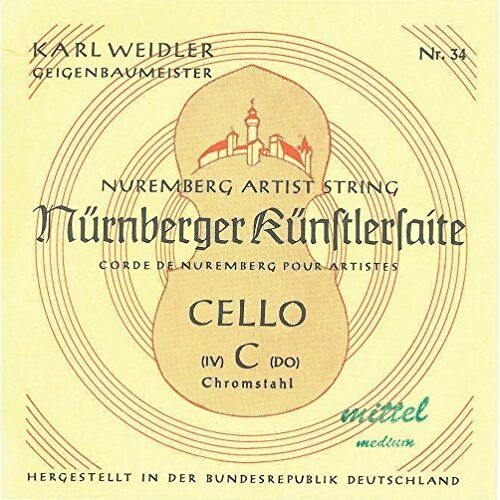 Nürnberger Neurenberg Cello Snaren Precisie C 3/4 93