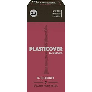 D'Addario Plasticover bladen voor BB klarinet dikte 2,5 (5 stuks) D'Addario Plasticover bladen voor BB klarinet dikte 2,5 (5 stuks)