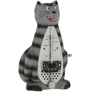 Wittner Metronoom Taktell Dierenvorm Serie 839 Kunststof behuizing Zonder bel Kater Mechanisch opwindbaar Geen batterijen nodig Gemaakt in Duitsland Wittner Metronoom Taktell Dierenvorm Serie 839 Kunststof behuizing Zonder bel Kater Mechanisch opwindbaar Geen batterijen nodig Gemaakt in Duitsland