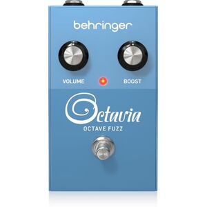 Behringer OCTAVIA OCTAVE FUZZ Vintage Octaaf Fuzz pedaal met agressieve toon en octaaf omhoog effect Behringer OCTAVIA OCTAVE FUZZ Vintage Octaaf Fuzz pedaal met agressieve toon en octaaf omhoog effect