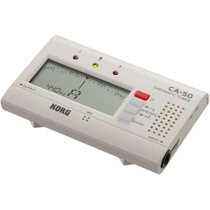Korg CA-50 chromatische draagbare zaktuner wit Korg CA-50 chromatische draagbare zaktuner wit