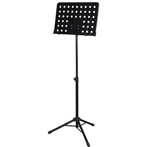 CASCHA Orkeststandaard van metaal, stabiele muziekstandaard met instelbare hellingshoek en afneembare muziekklemmen, praktisch inklapbaar en eenvoudig in hoogte verstelbaar, zwart CASCHA Orkeststandaard van metaal, stabiele muziekstandaard met instelbare hellingshoek en afneembare muziekklemmen, praktisch inklapbaar en eenvoudig in hoogte verstelbaar, zwart